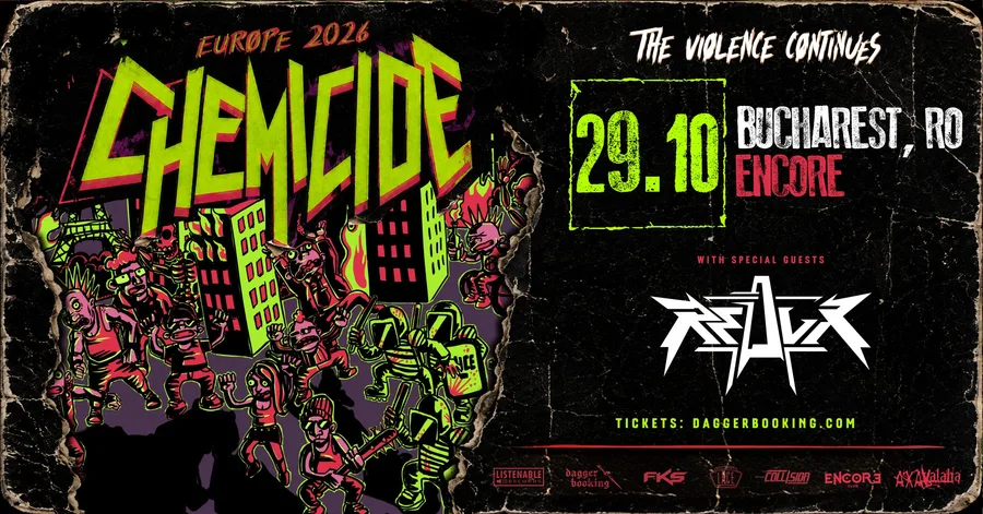 CHEMICIDE / REDUX - 100% Thrash Metal — București