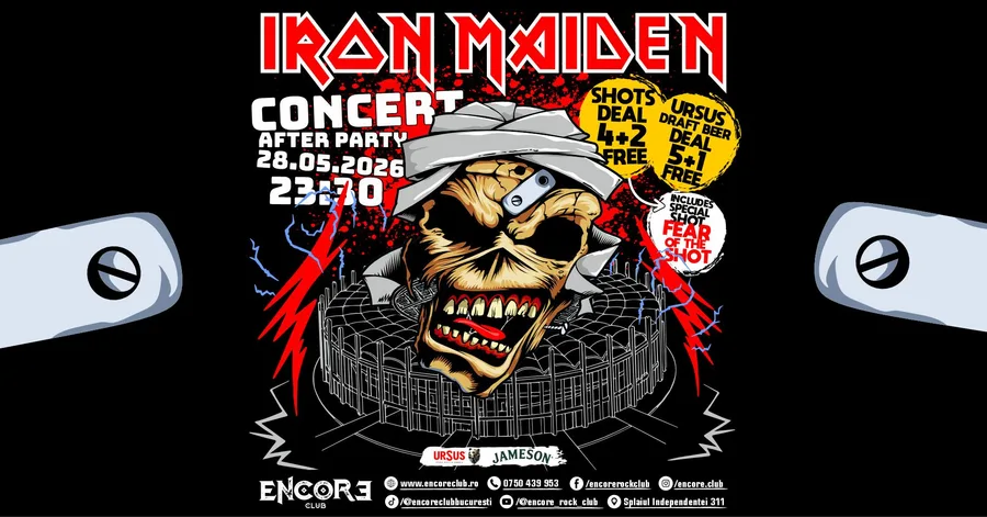 Iron Maiden x Concert After Party | 28.05.2026 | 23:30