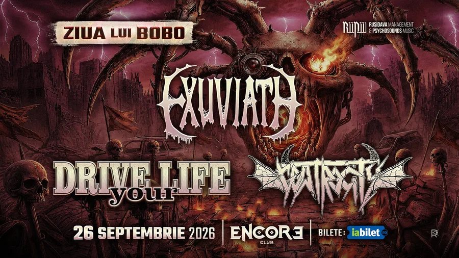 Exuviath, Drive Your Life, Goatrocity live in Encore